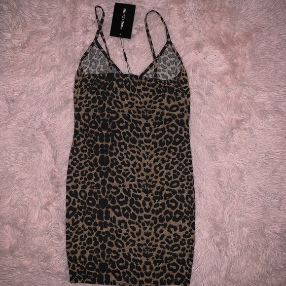 Leopard Print Dress - Picture 5 of 6